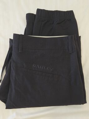 Oakley Black Slim Fit Active Pants
